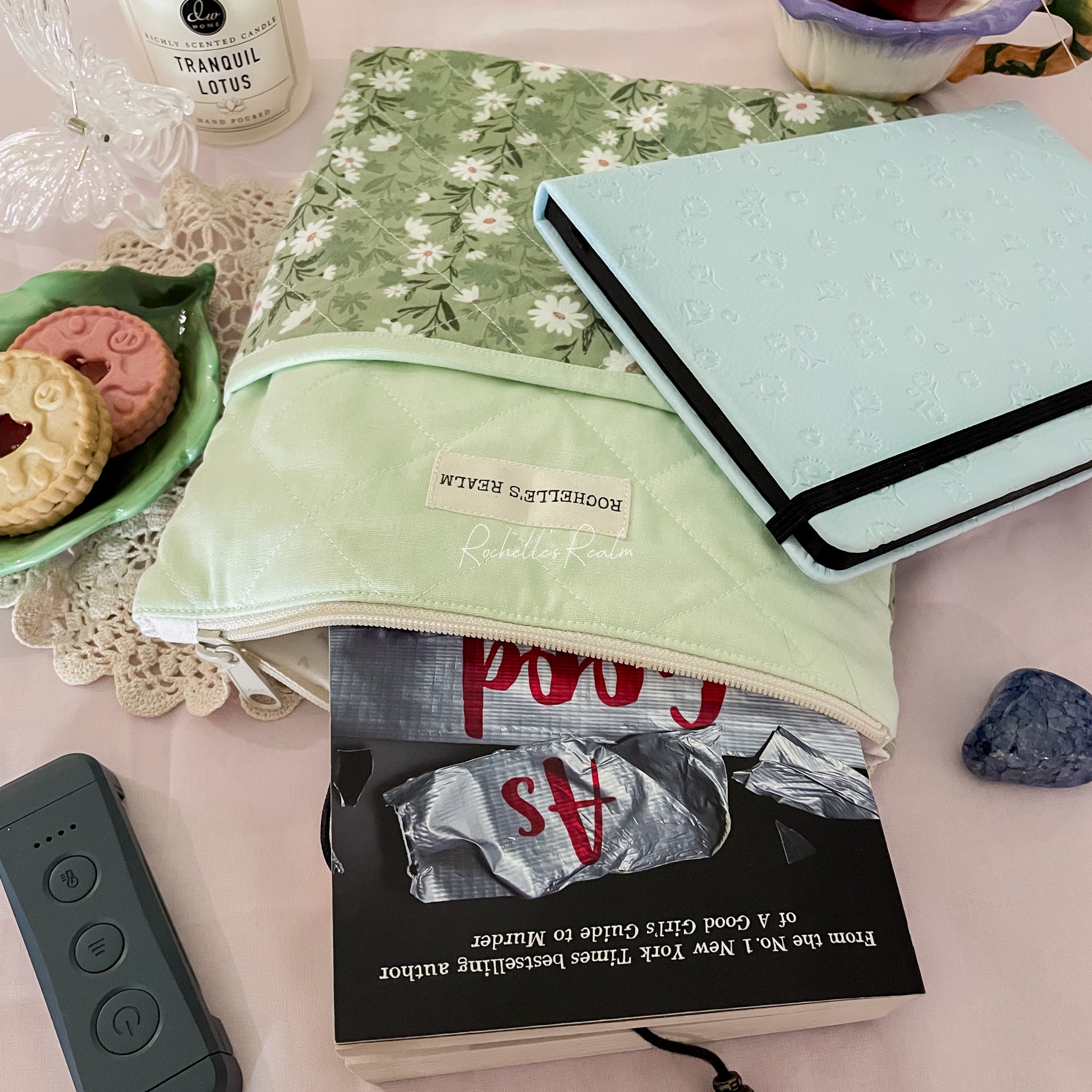 Fairytale - Small Quilted Book Pouch